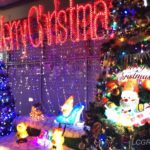 桜新町駅前のＪＡ世田谷目黒さん前にあるクリスマスイルミネーションは、色鮮やかなネオンがたくさん飾られ、クリスマスを幻想的にしています。